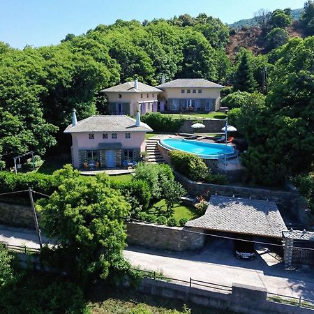 Villa Tsagkarada Country Estate With Pool Exterior foto