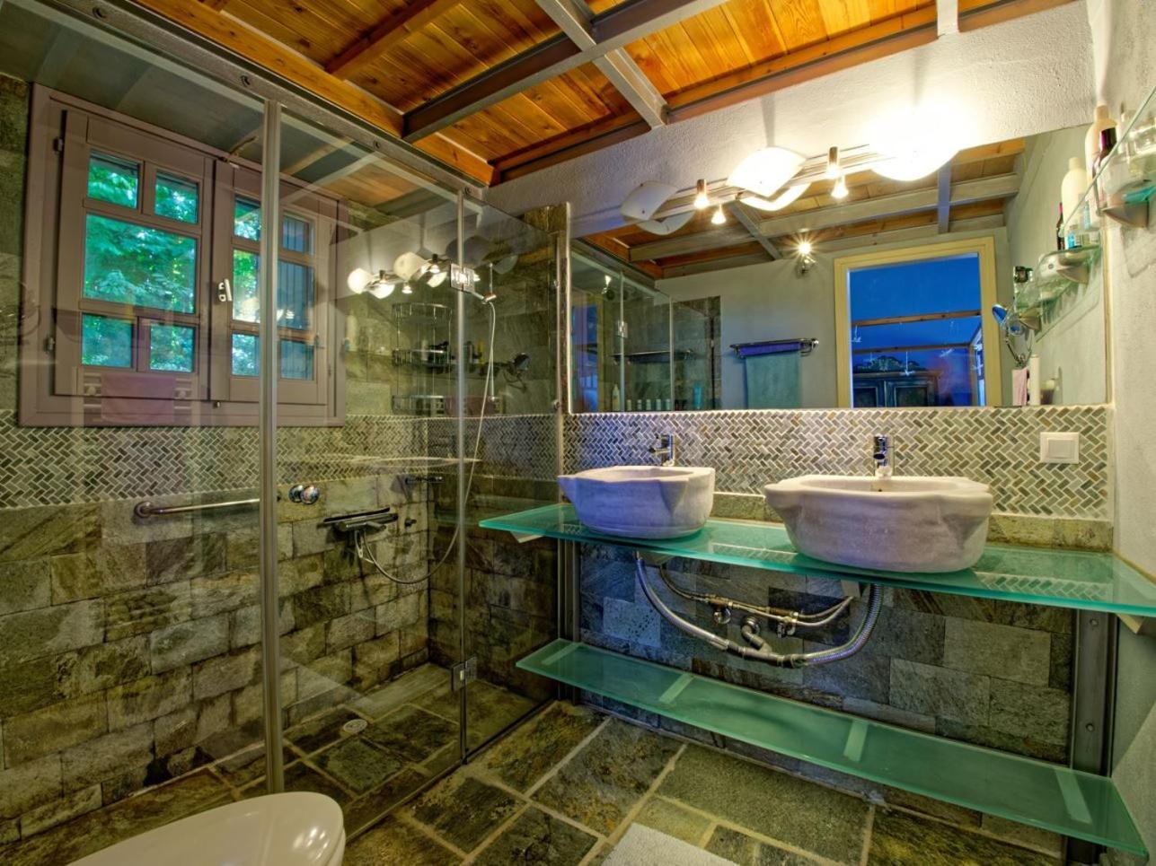 Villa Tsagkarada Country Estate With Pool Exterior foto